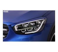 RDX Head light spoilers compatible with Mercedes GLC (X253) 2015-2022 & GLC Coupé (C253) 2016-2023 (ABS)