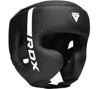 RDX Headguard for Boxing, MMA Training, Adjustable Padded KARA Head Guard for Cheeks, Forehead and Ear Protection, Muay Thai Headgear, Kickboxing, Sparring, Martial Arts, Karate, Taekwondo Helmet