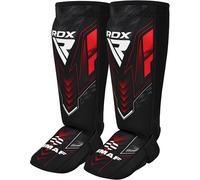 RDX IMMAF Approved Shin Guards, Competition Level Neoprene Shin Pads for Sparring and Grappling, MMA, Kickboxing, Mixed Martial Arts, Professional Shin Insteps Protection, Men Women Home Gym Workouts