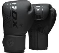 RDX Kids Boxing Gloves Sparring and Muay Thai Maya Hide Leather, KARA Patent Pending Junior Training Mitt for Kickboxing, Punch Bag, Focus Pads, MMA, Thai Pad, Double End Ball Punching Fight Gloves