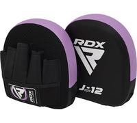 RDX Kids Boxing Pads Focus Mitts, Maya hide leather Curved Junior Hook and Jab Target Hand Pads, Great for Youth MMA, Martial Arts, Muay Thai, Kickboxing and Karate Training
