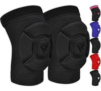RDX Knee Pads for Work, OEKO TEX CERTIFIED, Anti-Slip Protective Thick Padded Foam Pad, Collision Avoidance Sleeves Pair, MMA Muay Thai Grappling Volleyball Football Wrestling Gardening.
