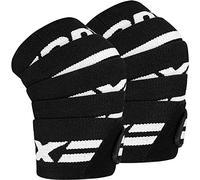 RDX Knee Wraps Pair Weightlifting, IPL USPA Approved, 78” Elasticated Straps for Gym Workout Fitness Squats Powerlifting,Men Women Training, Squatting Leg Press