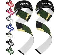 RDX Lifting Straps for Weightlifting - 100% Cotton Heavy Duty Gym Wrist Strap with 5MM Neoprene Padding, 60CM Anti-Slip Hand Grip Wraps for Deadlifts Powerlifting Workouts Strength Training, Men Women