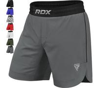 RDX MMA Shorts for Training and Kick Boxing, Trunks for Bodybuilding Cage Fighting Muay Thai BJJ Grappling and Combat Sports, Adult & Kids Workout Clothing Inner Pocket and Drawstring for Martial Arts
