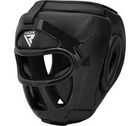 RDX Pro Head Guard Boxing MMA Muay Thai, Removable Face Grill, Headgear Sparring Grappling Martial Arts, Full Face Protection, Kickboxing Taekwondo Karate BJJ Training Helmet, Ear Nose Mouth Protector