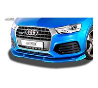 RDX Racedesign Front Spoiler Vario-X Compatible with Audi Q3 (8U) S-Line 2011-2018 (PU)