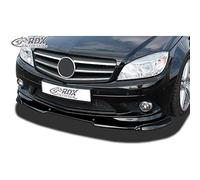 RDX Racedesign Front spoiler Vario-X compatible with Mercedes C-Class W204/S204 AMG-Styling 2007-2011 (PU)