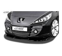 RDX Racedesign Front spoiler Vario-X compatible with Peugeot 207 with Abbes bumper (PU)