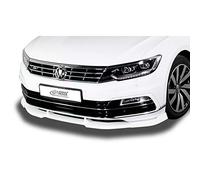RDX Racedesign Front spoiler Vario-X compatible with Volkswagen Passat 3G (B8) R-Line 2014-2019 (PU)