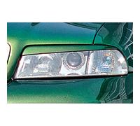 RDX Racedesign Head light spoilers compatible with Audi A4 B5 1999-2001 (ABS)