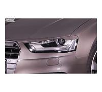 RDX Racedesign RDSB150 Head light spoilers compatible with Audi A4 (B8) Sedan/Avant Facelift 2011-2015 (ABS)