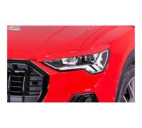 RDX Racedesign Head light spoilers compatible with Audi Q3 (F3) incl. Sportback 2019- (ABS)