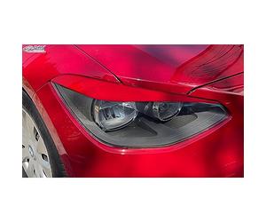RDX Racedesign Head light spoilers compatible with BMW 1-Series F20/F21 3/5-doors 2010-2015 (Halogen only) (ABS)
