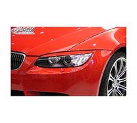 RDX Racedesign Head light spoilers compatible with BMW 3-Series E92/E93 Coupé/Cabrio -2010 (ABS)