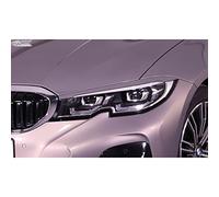 RDX Racedesign Head light spoilers compatible with BMW 3-Series G20/G21 Sedan/Touring 2019- (ABS)