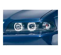RDX Racedesign Head light spoilers compatible with BMW 5-Series E39 (ABS)