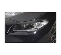 RDX Racedesign Head light spoilers compatible with BMW 5-Series F10/F11 2010-2013 (ABS)