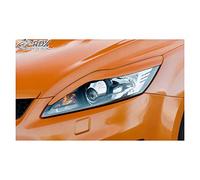 RDX Racedesign Head light spoilers compatible with Ford Focus II Facelift 2008-2011 (ABS)