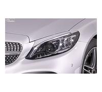 RDX Racedesign RDSB166 Head light spoilers compatible with Mercedes C-Class (W205) Sedan/Estate/Coupé 2014-2021 (ABS)