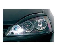 RDX Racedesign Head light spoilers compatible with Opel Corsa C 2000-2006 (ABS)