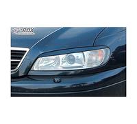 RDX Racedesign Head light spoilers compatible with Opel Omega B Facelift 1999- (ABS)