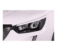 RDX Racedesign Head light spoilers compatible with Peugeot 208 II & 2008 II 2019- (ABS)