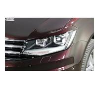 RDX Racedesign Head light spoilers compatible with Volkswagen Caddy IV 2015-2020 (ABS)
