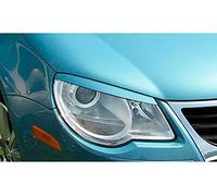 RDX Racedesign Head light spoilers compatible with Volkswagen Eos 1F -2011 (ABS)