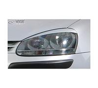 RDX Racedesign Head light spoilers compatible with Volkswagen Golf V 2003-2008 & Jetta 2005-2010 (ABS)