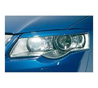 RDX Racedesign Head light spoilers compatible with Volkswagen Passat 3C 2005- (ABS)