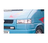 RDX Racedesign Head light spoilers compatible with Volkswagen T4 1991- (straight head light) (ABS)