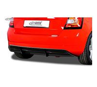 RDX Racedesign RDHA065 Rear Bumper Skirt Diffusor Skoda Fabia II HB (NJ) 2014 (ABS), Black