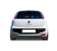 Rear bumper skirt 'Diffusor' Punto Evo 2009- (ABS glossy blk)