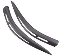 RDX Racedesign RDSB101 Head light spoilers compatible with BMW 5-Series E60/E61 Sedan/Touring 2003-2010 (ABS)