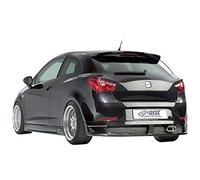 RDX Racedesign Rear bumper skirt compatible with Seat Ibiza 6J SC 3 doors 2008-2012 excl. FR/Cupra (PU)