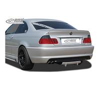 RDX Racedesign Rear bumper skirt 'Diffusor U-Diff' compatible with BMW 3-Series E46 1999-2007 (PU)