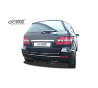 RDX Racedesign Rear bumper skirt 'Diffusor U-Diff' compatible with Mercedes B-Class W245 2005-2011 (PU)