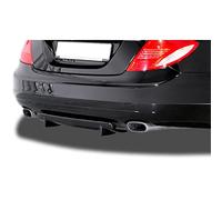 RDX Racedesign Rear bumper skirt 'Diffusor U-Diff' compatible with Mercedes S-Class Coupe C216 2006-2013 (PU)