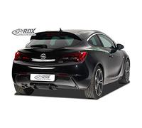 RDX Racedesign Rear bumper skirt 'Diffusor U-Diff' compatible with Opel Astra J GTC 2009-2015 incl. OPC-Line (PU)