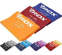 RDX Resistance Bands TPE 3 Level Set 1.5M Long, REACH RoHS CPSIA Certified, Flat Skin Friendly Thick Stretch Elastic Loop, Yoga Home Gym Fitness Workout Exercise, Ballet Pilates Legs Training Slimming