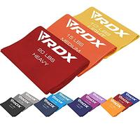 RDX Resistance Bands TPE 3 Level Set 1.5M Long, REACH RoHS CPSIA Certified, Flat Skin Friendly Thick Stretch Elastic Loop, Yoga Home Gym Fitness Workout Exercise, Ballet Pilates Legs Training Slimming