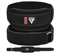 RDX RX5 Weightlifting Belt Adjustable Support Belt for Gym Training (Black, M)