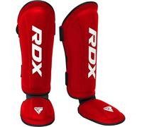 RDX Shin Guards Kickboxing Muay Thai, SATRA SMMAF Approved, Premium Maya Hide Leather, Leg Instep Protection Pads, MMA Martial Arts kicking Sparring Training Gear, BJJ Karate Boxing Taekwondo