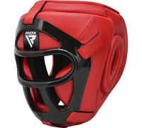 RDX SPORTS Head Guard Grill T1 Full in Red | Size: XL RDX SPORTS Red XL