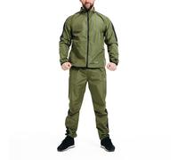 RDX SPORTS Men's C1 Weight Loss Sauna Suit in Dark Green | Size: Medium RDX SPORTS Dark Green M