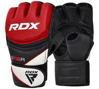 RDX SPORTS Men's RDX F12 MMA Grappling Gloves in Red | Size: Small RDX SPORTS Red S