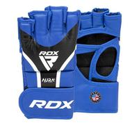 RDX SPORTS Men's RDX Grappling Gloves AURA Plus T-17 in Black | Size: Small RDX SPORTS Black S