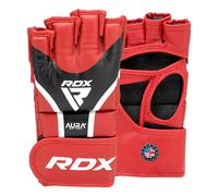 RDX SPORTS Men's RDX Grappling Gloves AURA Plus T-17 in Black | Size: Small RDX SPORTS Black S