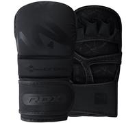 RDX SPORTS Men's RDX T15 Noir MMA Sparring Gloves in Black | Size: XL RDX SPORTS Black XL
